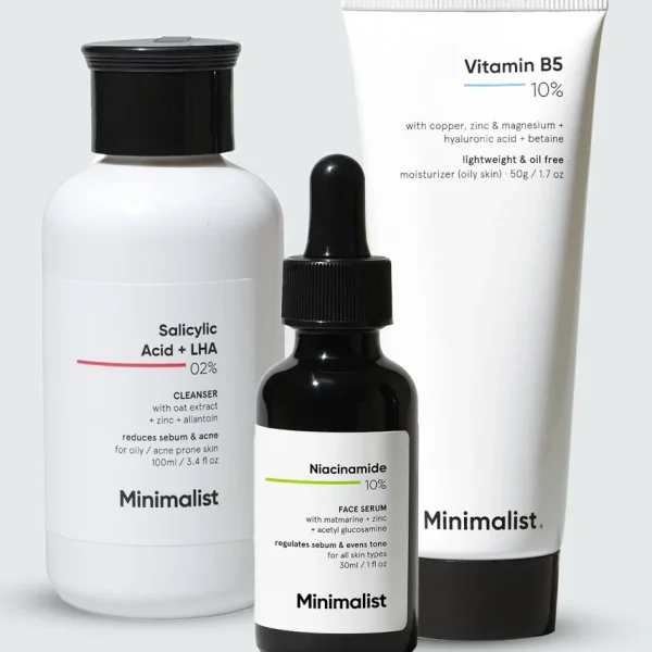 Minimalist Oily Skincare Kit
